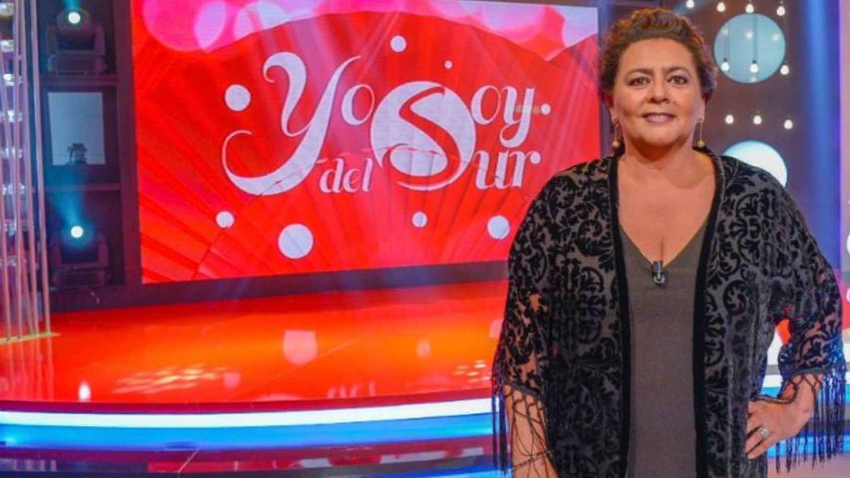 María del Monte durante su programa 'Yo soy del Sur', el único espacio en el que participa.