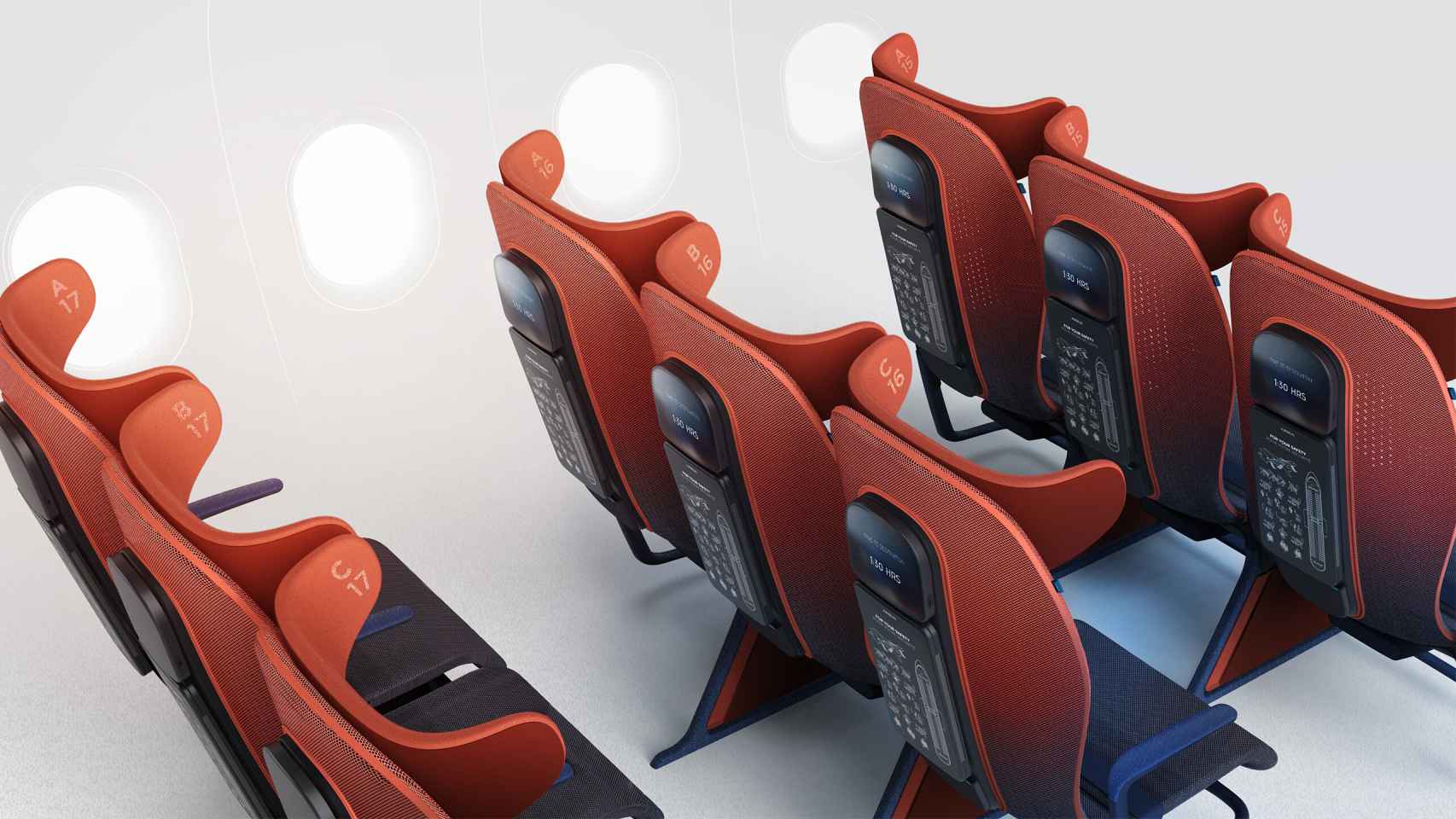 El objetivo de este diseño es mejorar la experiencia en vuelo de los pasajeros.