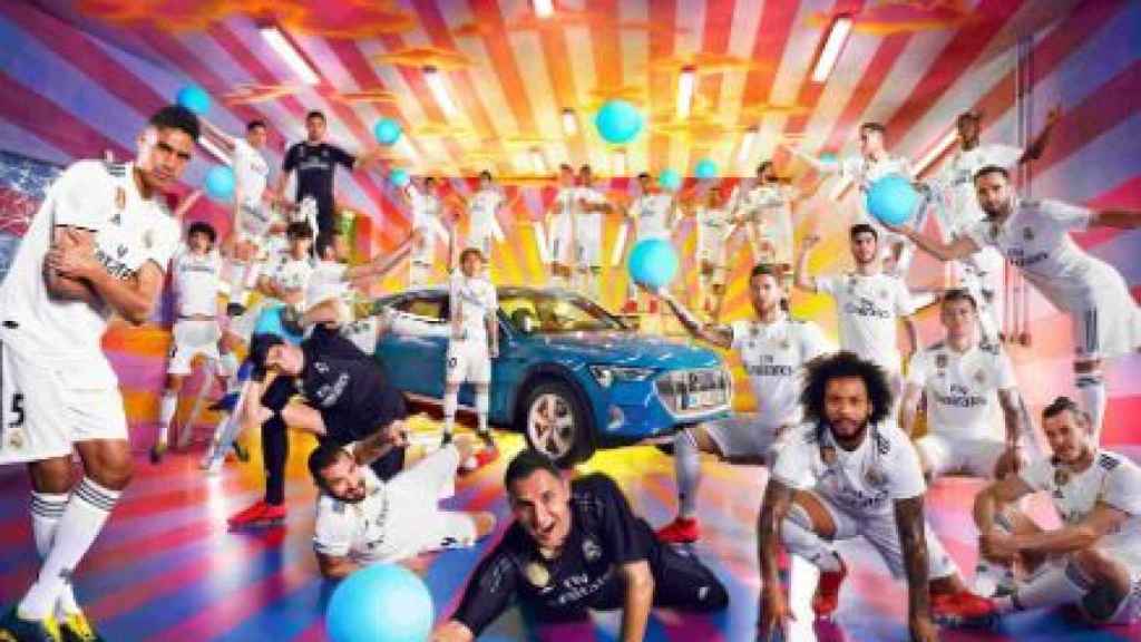 La imagen creativa de la plantilla del Real Madrid creada por LaChapelle