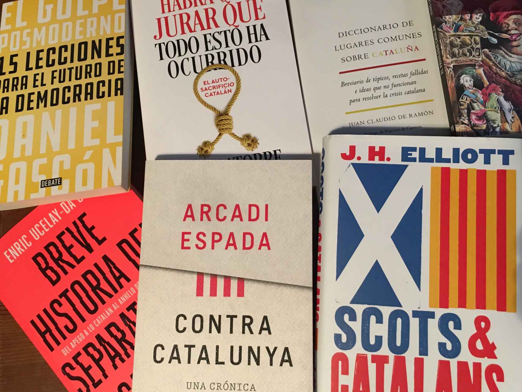 Los 11 mejores libros sobre la Cataluña del procés.