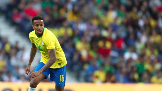 Éder Militao, con Brasil. Foto: cbf.com.br