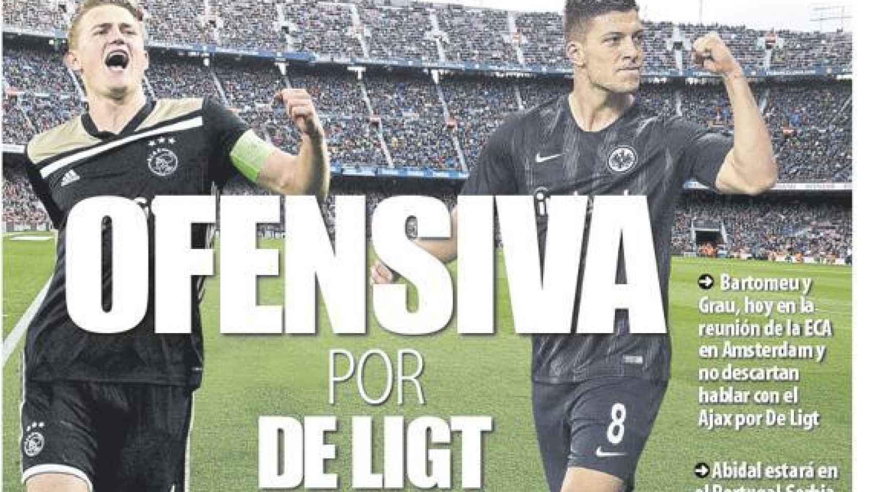 La portada del diario Mundo Deportivo (25/03/2019)