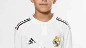 Roberto Iniesta, jugador del Alevín A del Real Madrid