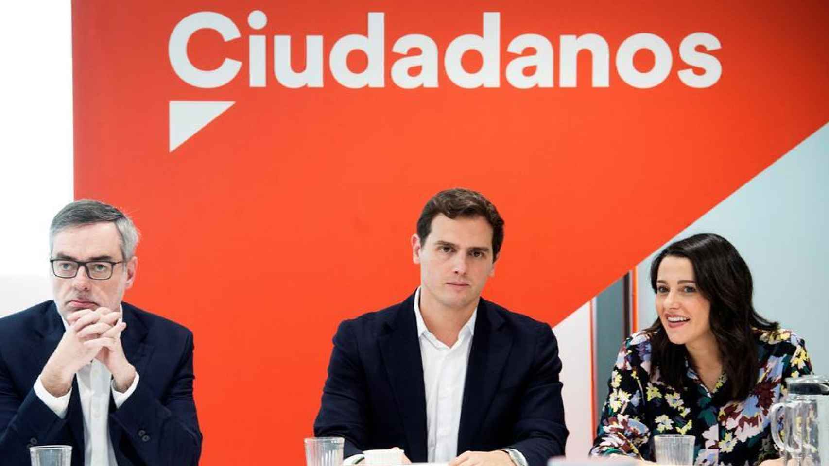 Rivera, junto a Villegas y Arrimadas, los tres rostros más importantes de Cs para la próxima campaña.