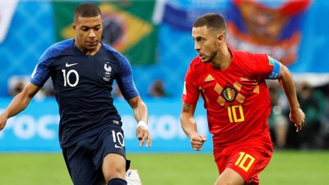 Mbappé y Hazard