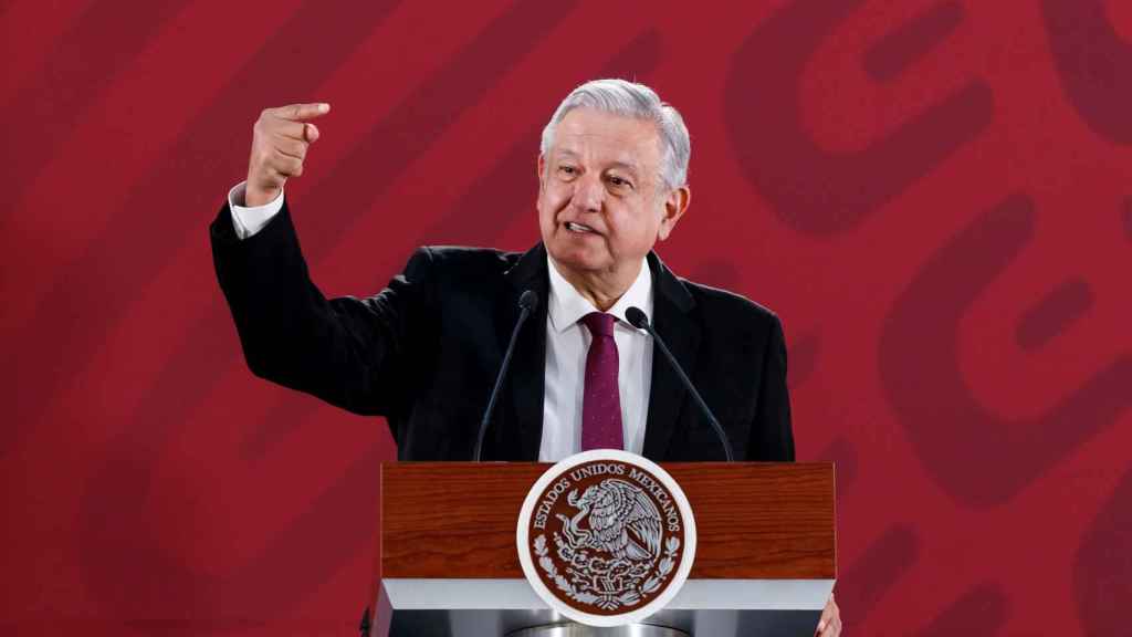 El presidente de MÃ©xico, AndrÃ©s Manuel LÃ³pez Obrador.