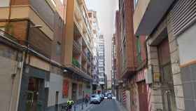 Una de las calles de Valladolid en las que tuvieron que intervenir en una vivienda