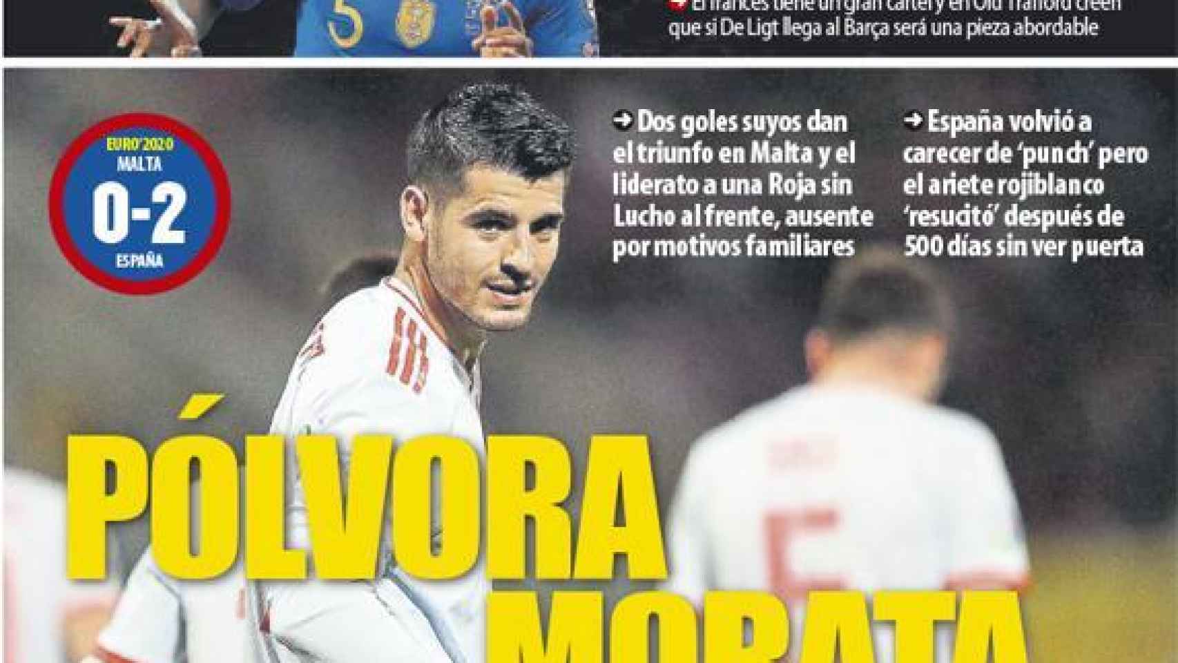 La portada del diario Mundo Deportivo (27/03/2019)