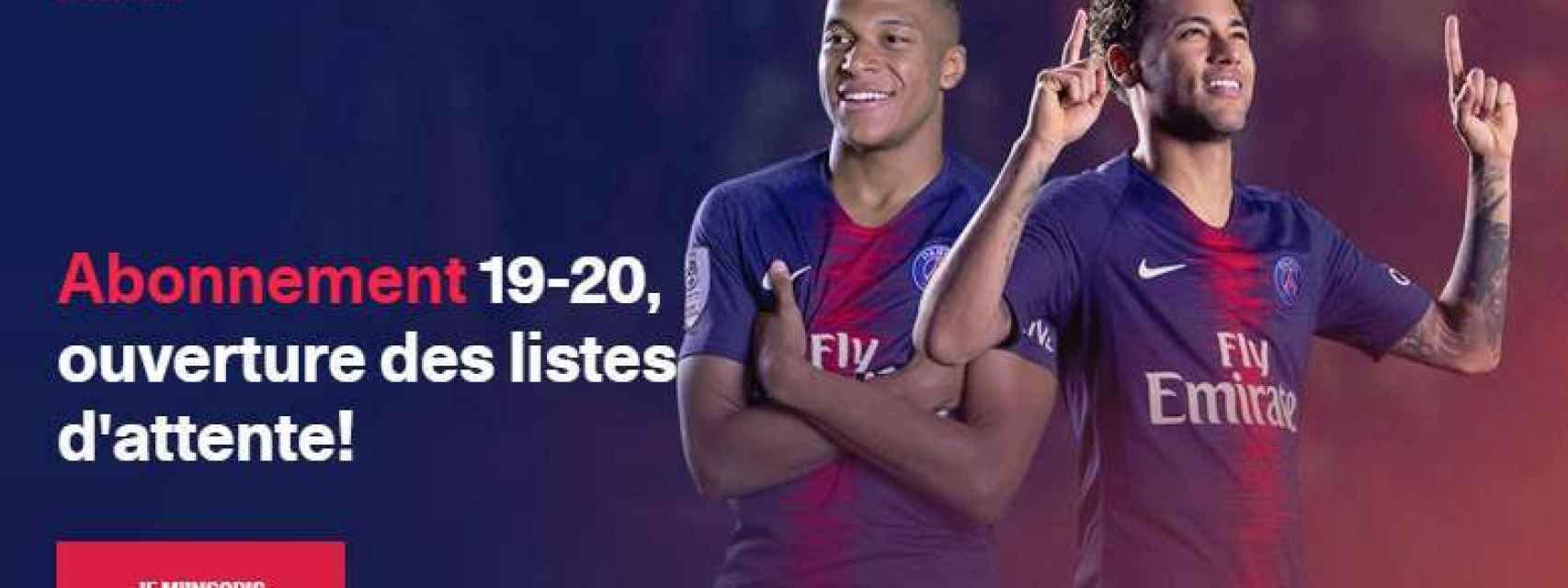 Neymar y Mbappé, protagonistas de la campaña de abonos en la página web del PSG