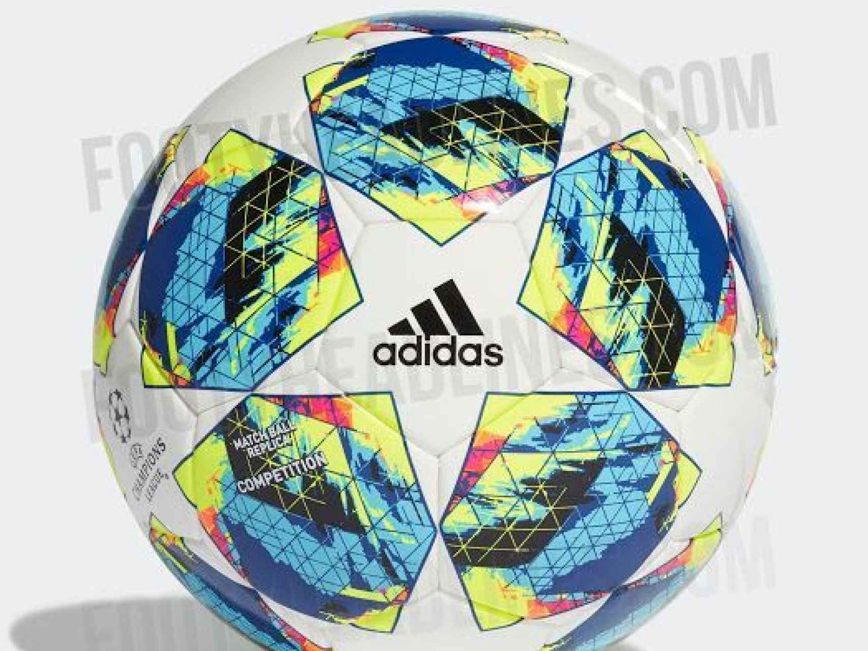 Balón para la fase de grupos de la Champions League para la temporada 2019/2020.
