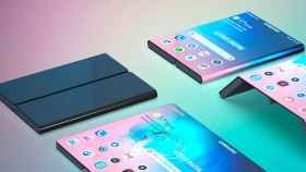 Samsung se inspira en el móvil plegable de Xiaomi según esta patente