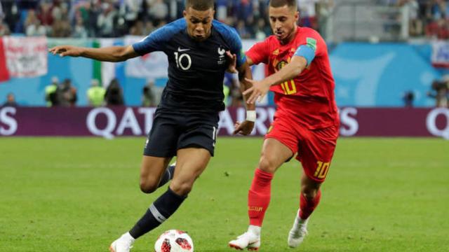 Mbappé y Hazard