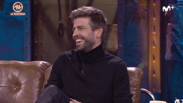 Gerard Piqué en La Resistencia. Foto: Twitter. (@LaResistencia)