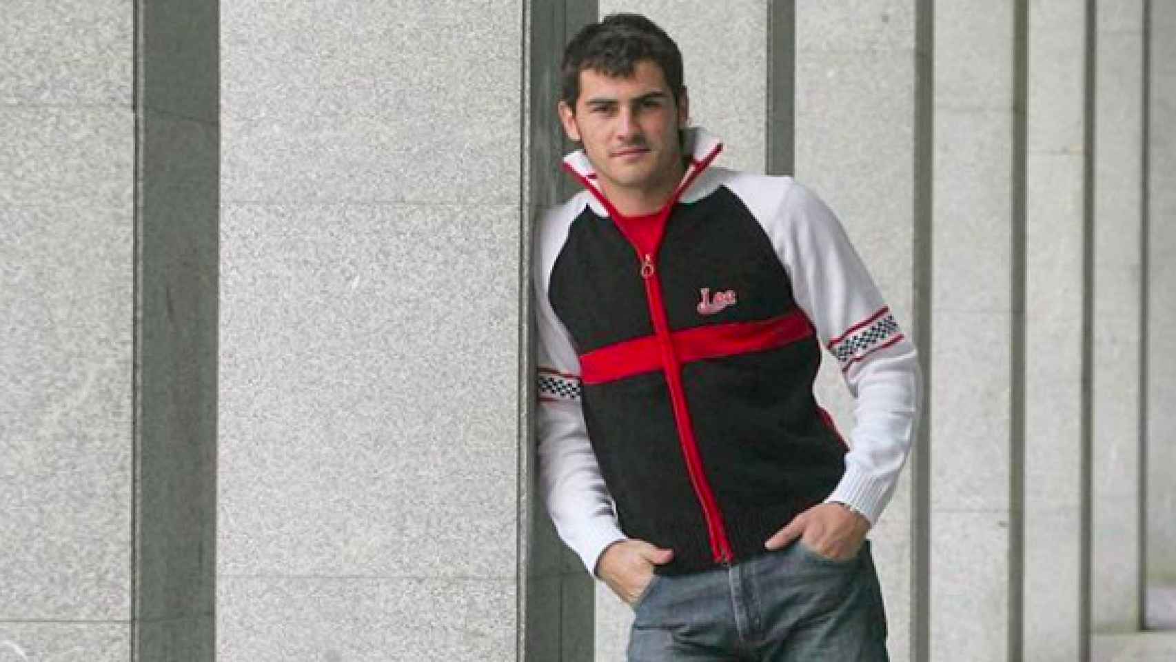 Iker Casillas de joven. Foto: Instagram