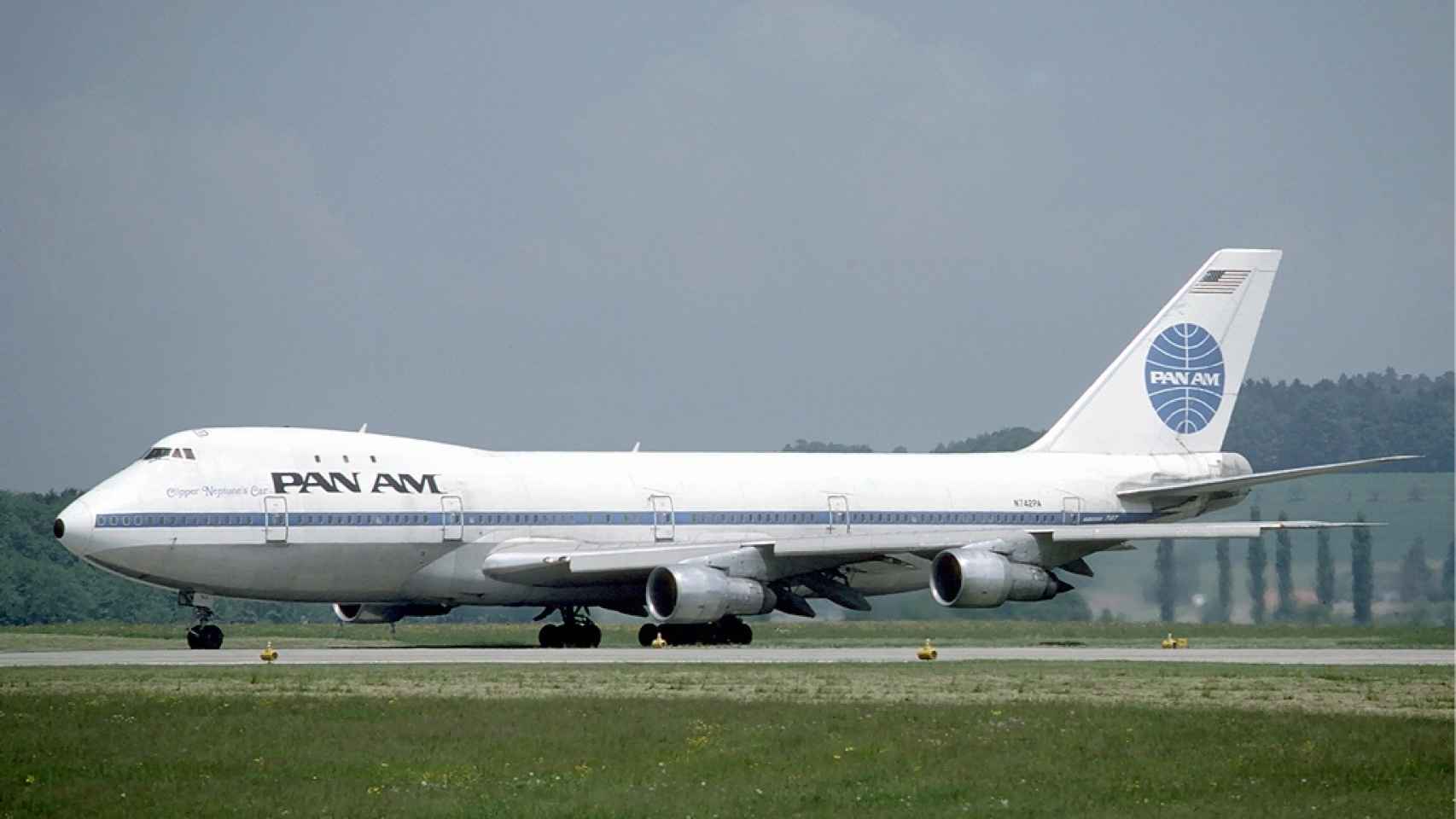 Boeing 747 de Pan Am.
