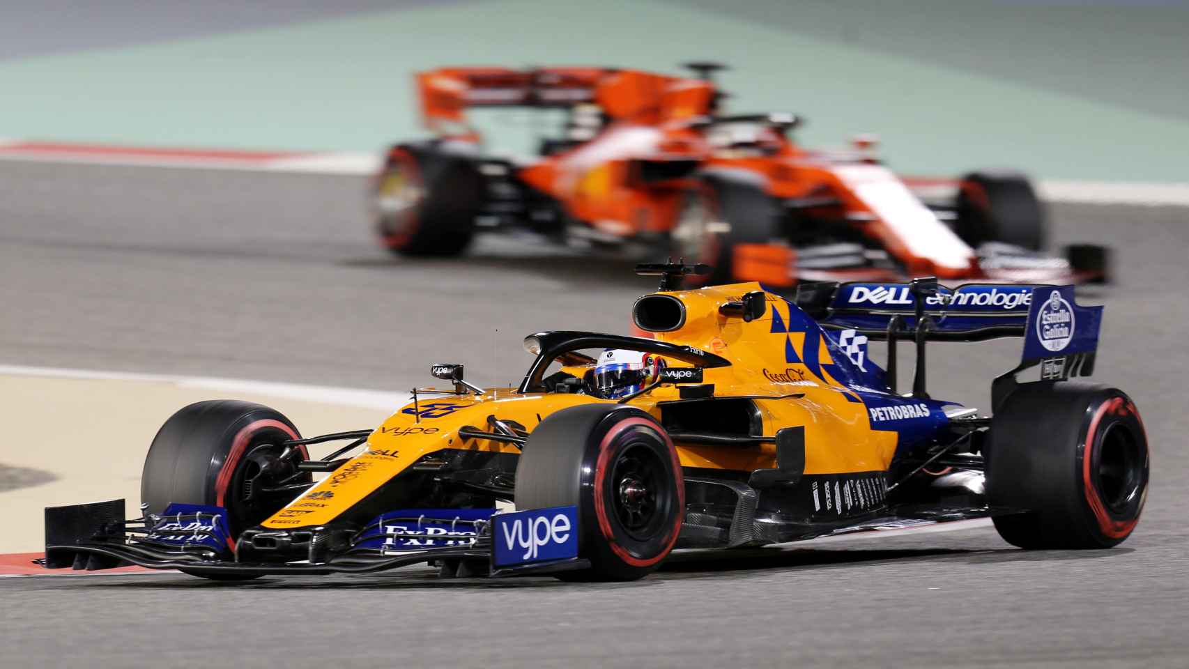Carlos Sainz Jr. durante el Gran Premio de Bahrein
