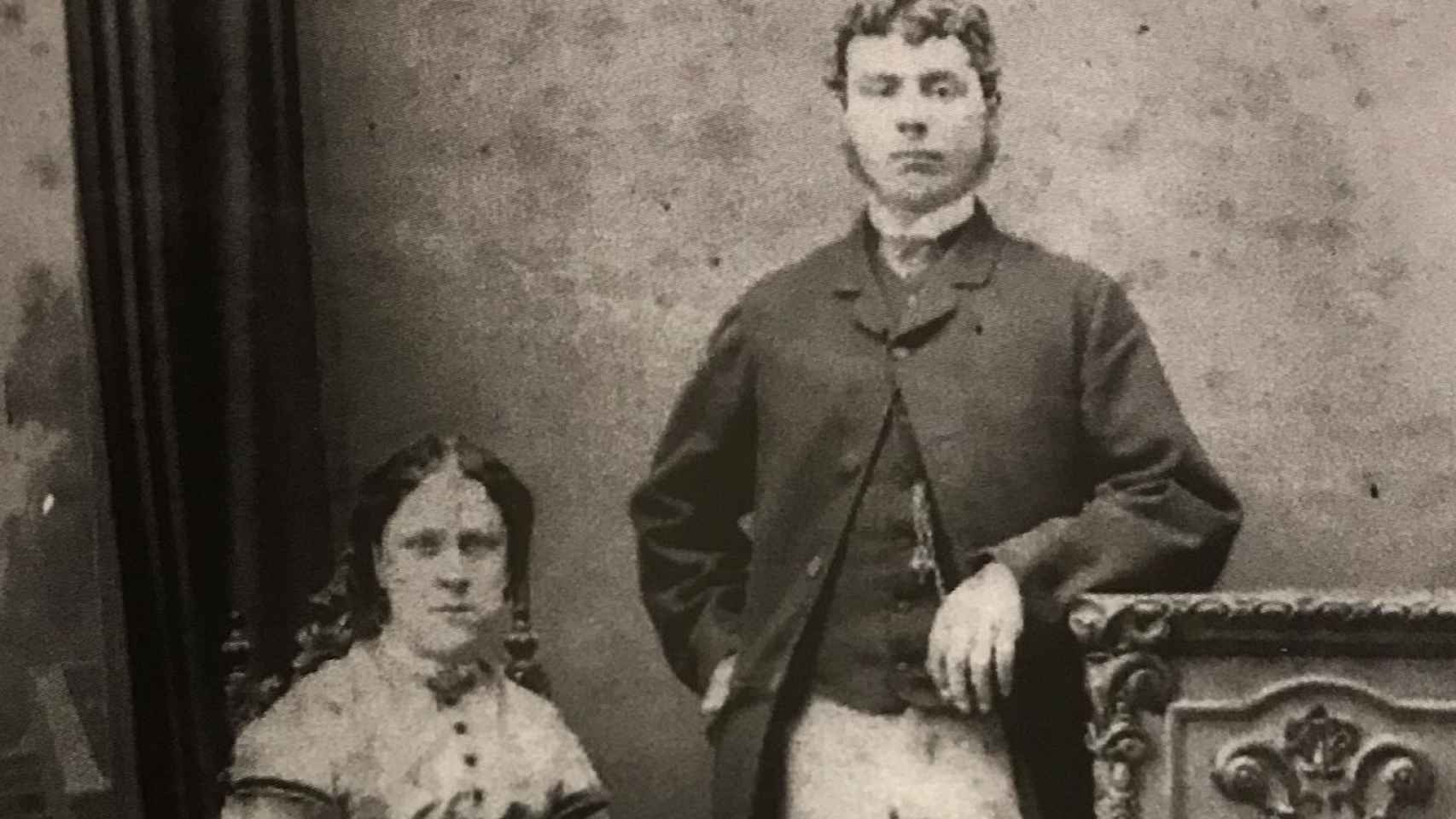 John y Annie Chapman, en mayo de 1869.