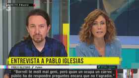 Pablo Iglesias en su entrevista en TV3.