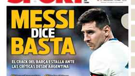 La portada del diario Sport (30/03/2019)