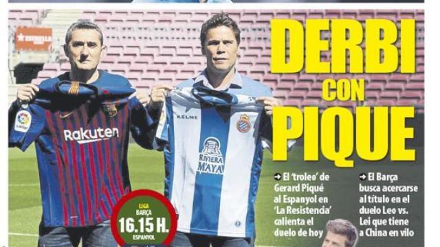 Portada Mundo Deportivo (30/03/2019)