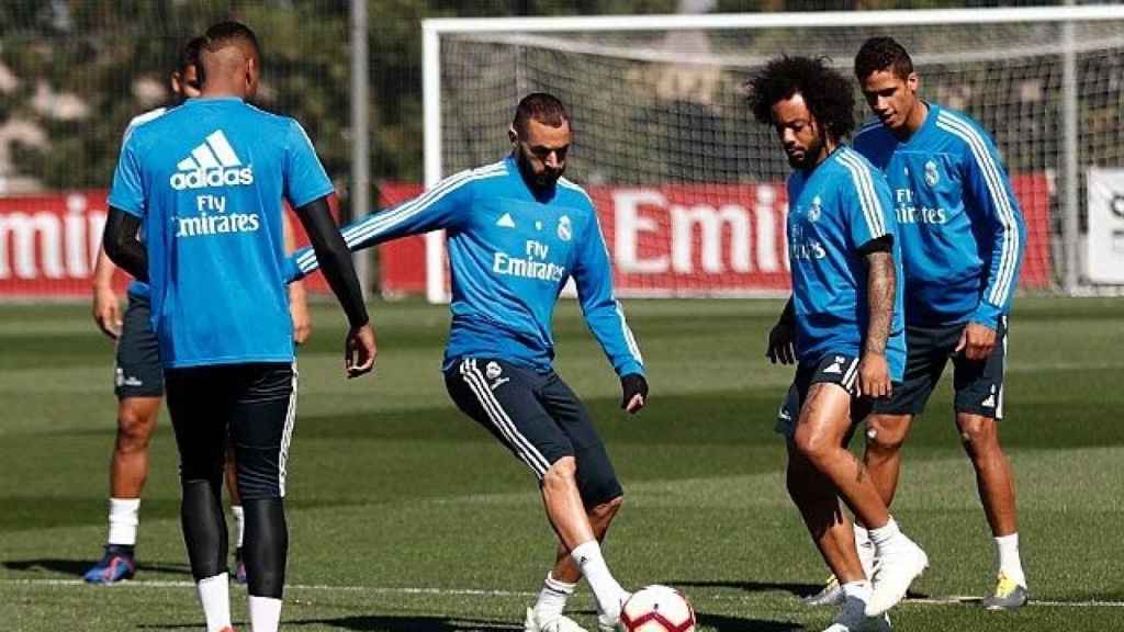 El Real Madrid completa el último entrenamiento para recibir al Huesca