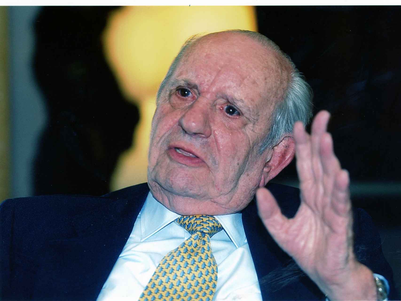 Fernando Rodríguez Miaja cumplirá 102 años en agosto.