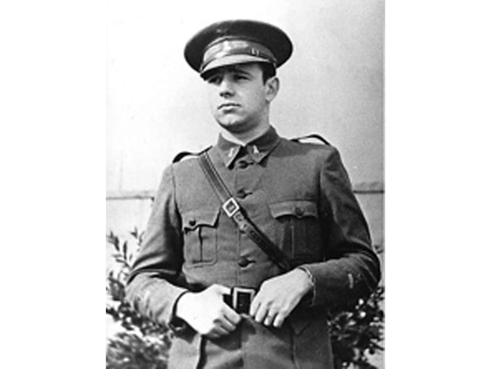Otro retrato de Fernando Rodríguez Miaja durante la guerra.