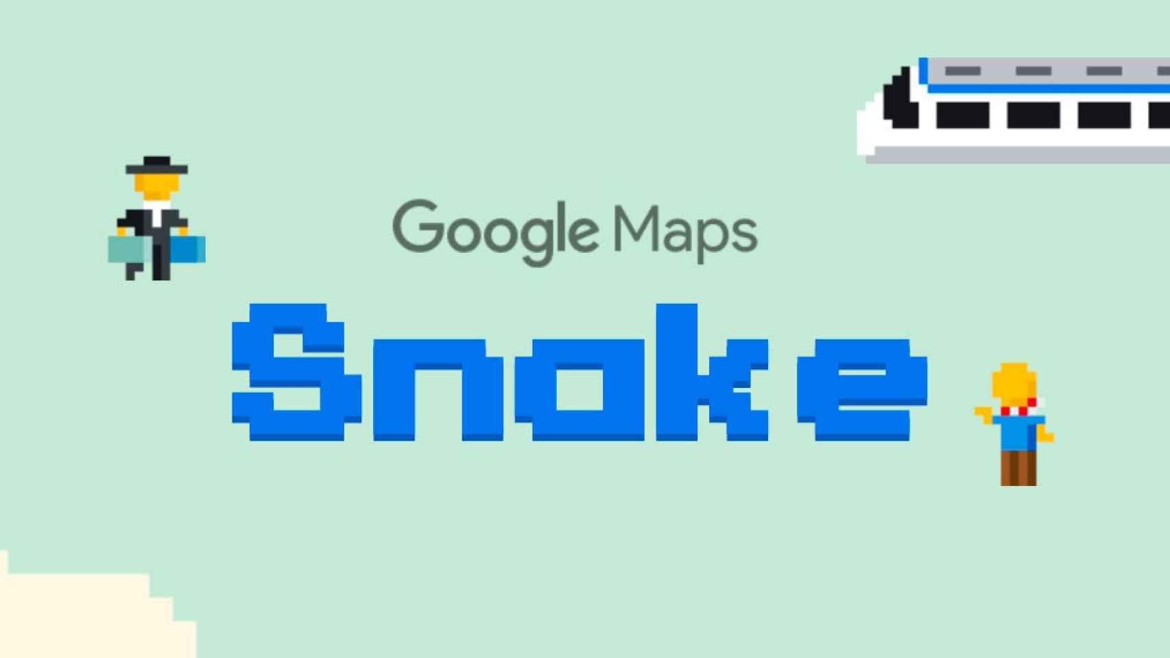 Juega a la Serpiente en Google Maps: ¡el Snake por tiempo limitado!