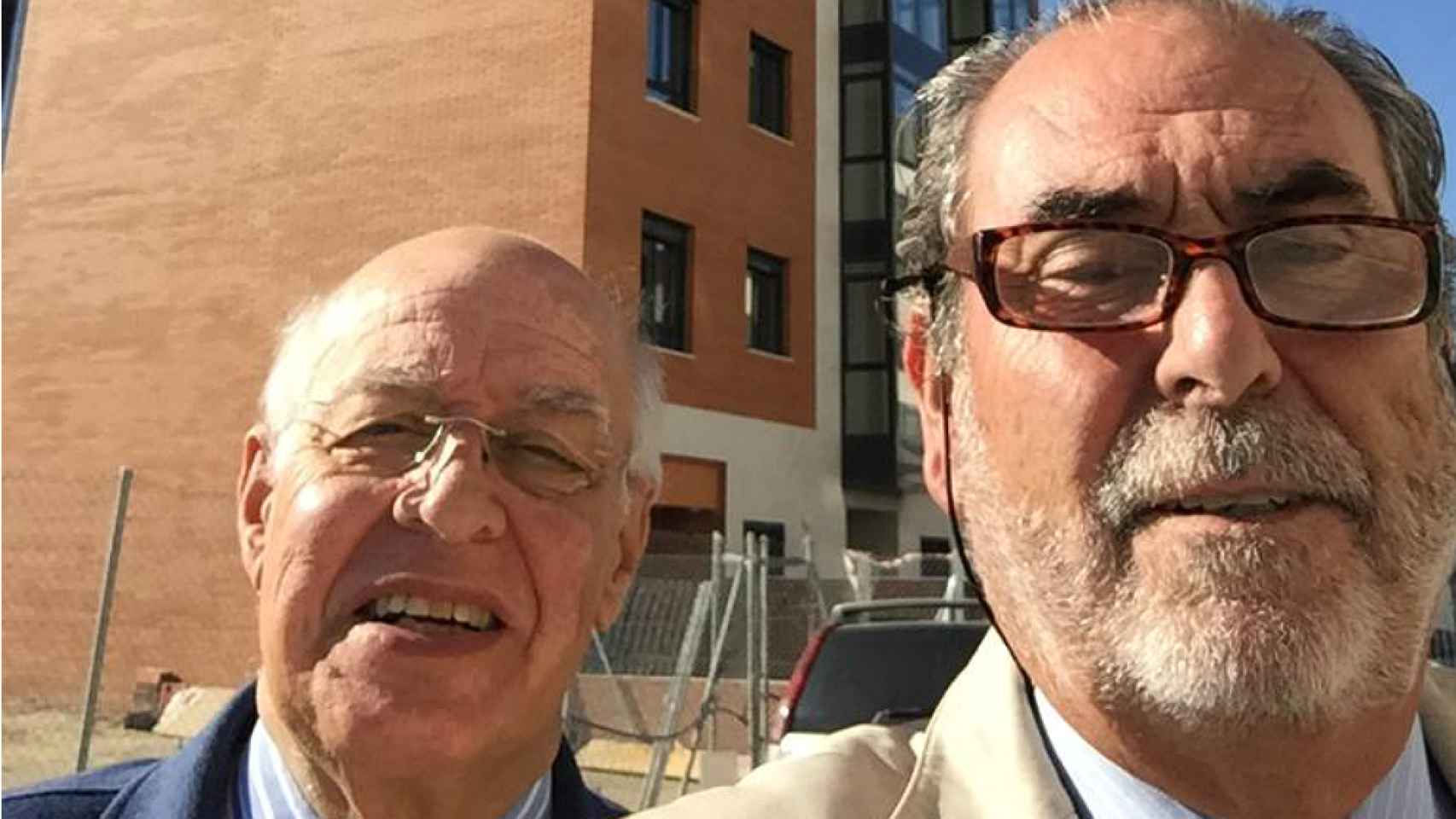 Francisco Martínez y José Manuel Dávila, arquitectos estafados por la empresa de María Pastor, candidata de Íñigo Errejón.