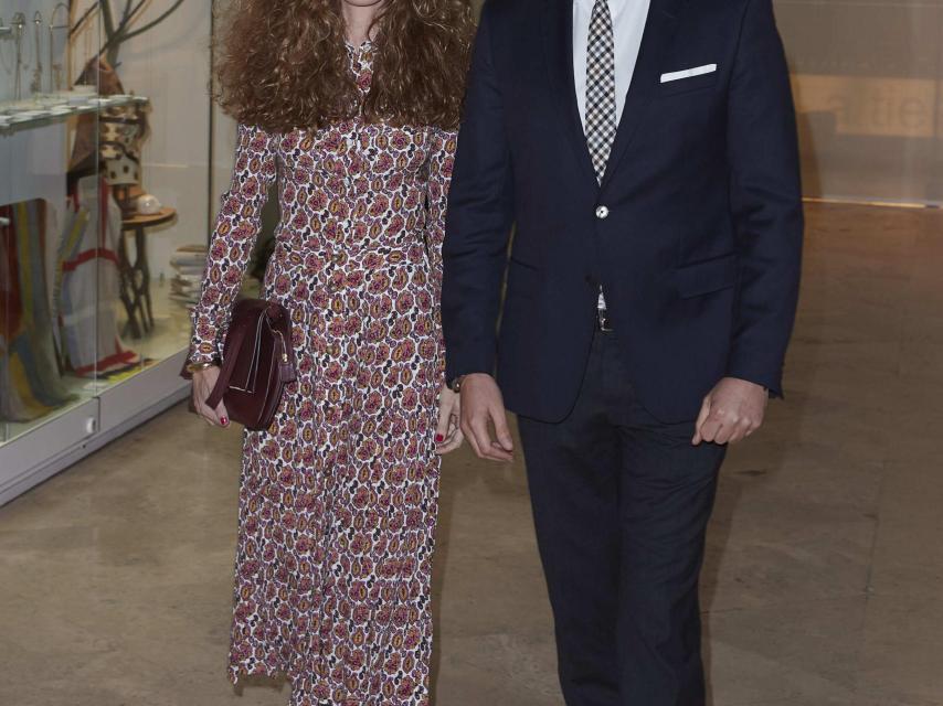 Borja junto a su mujer Blanca en imagen de archivo.
