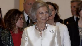 La reina Sofía en Palma de Mallorca.