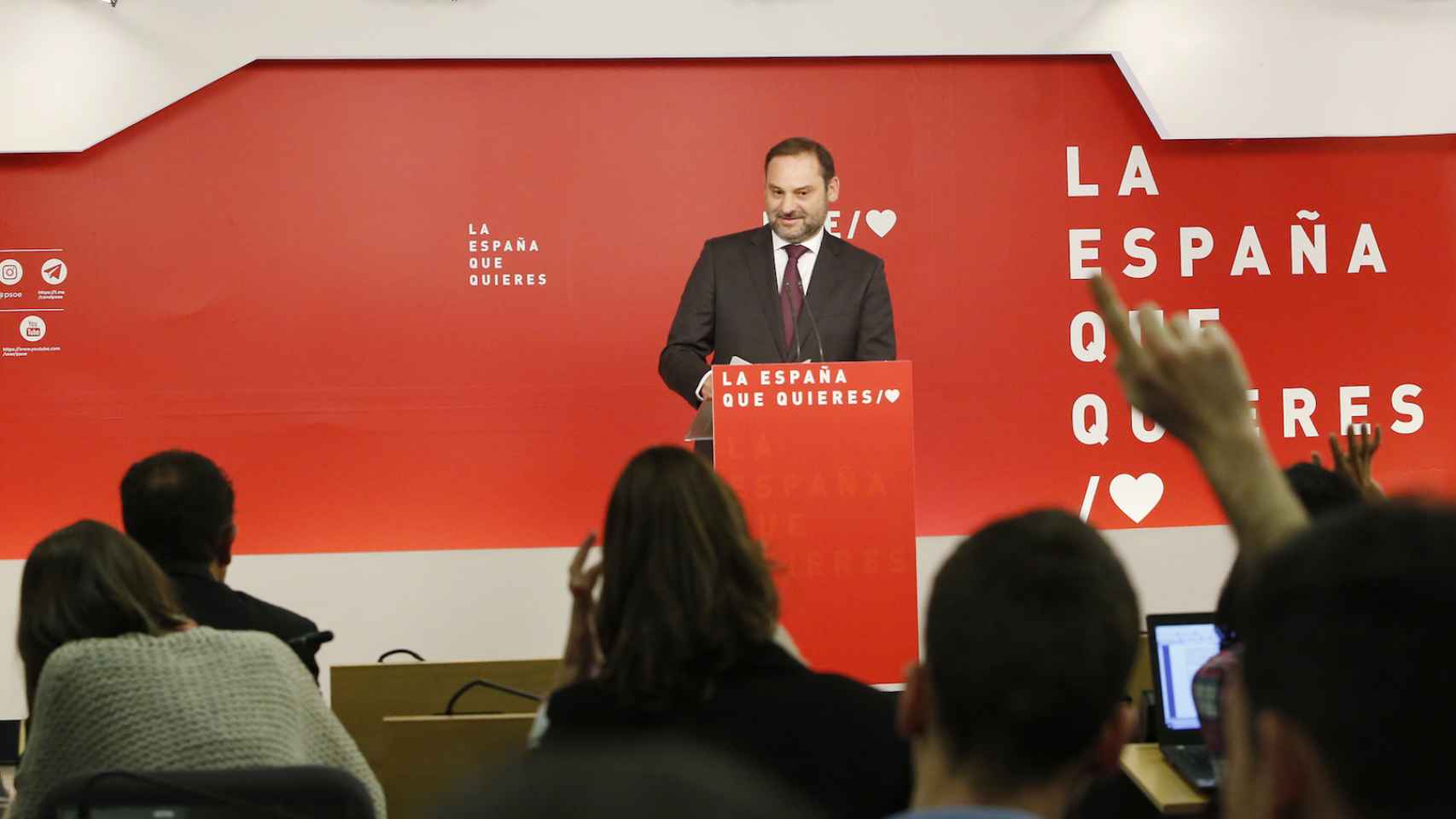 José Luis Ábalos, secretario de Organización del PSOE, en una imagen de archivo.