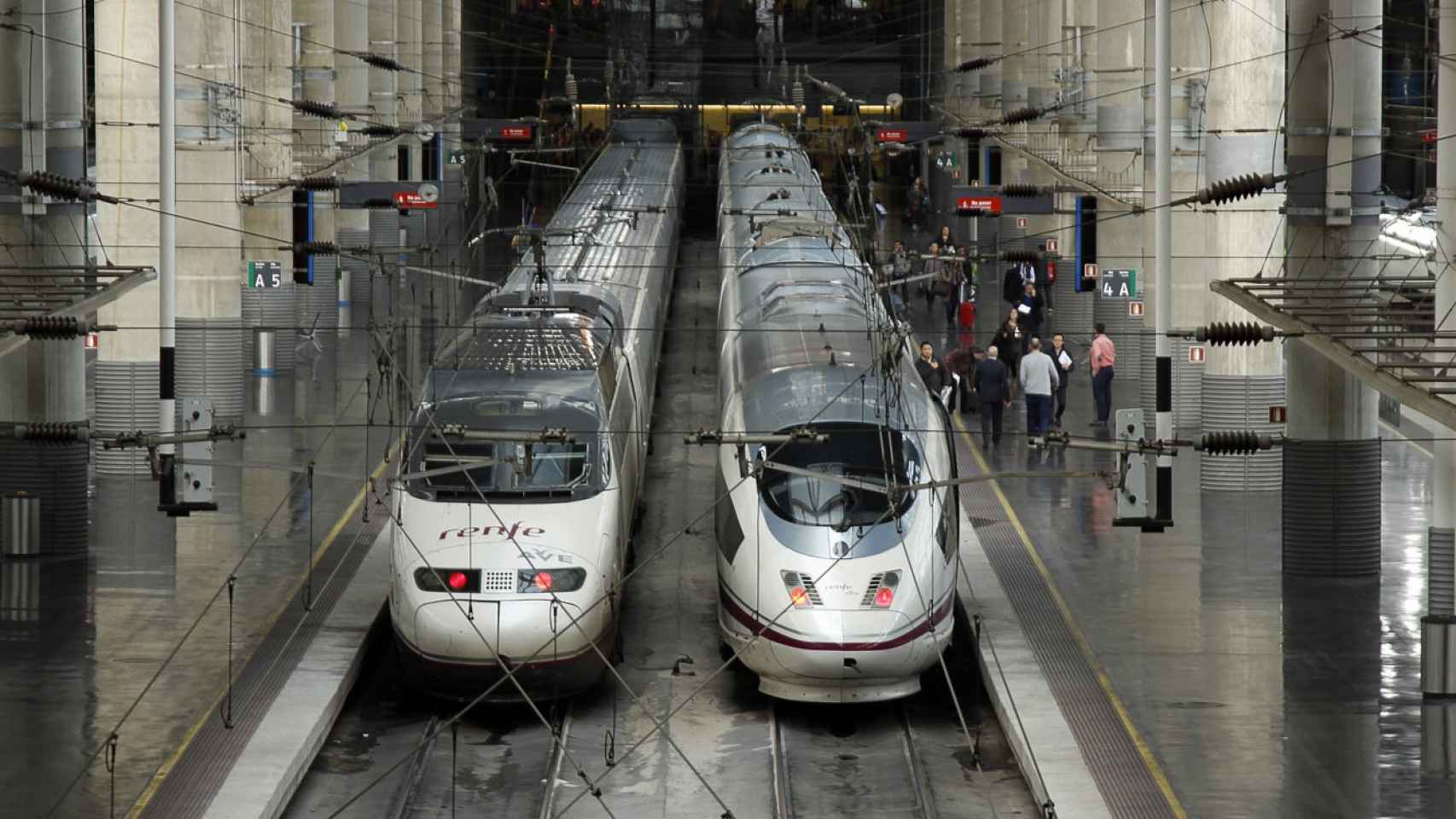El AVE de Renfe transporta 5,1 millones de pasajeros hasta marzo, un 3,9% más que durante 2018