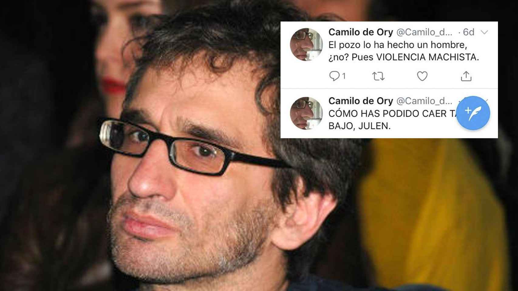 Los padres de Julen Roselló, el niño que murió al caer a un pozo en una localidad malagueña, han denunciado al poeta Camilo de Ory por sus tuits ofensivos sobre el menor y su familia.