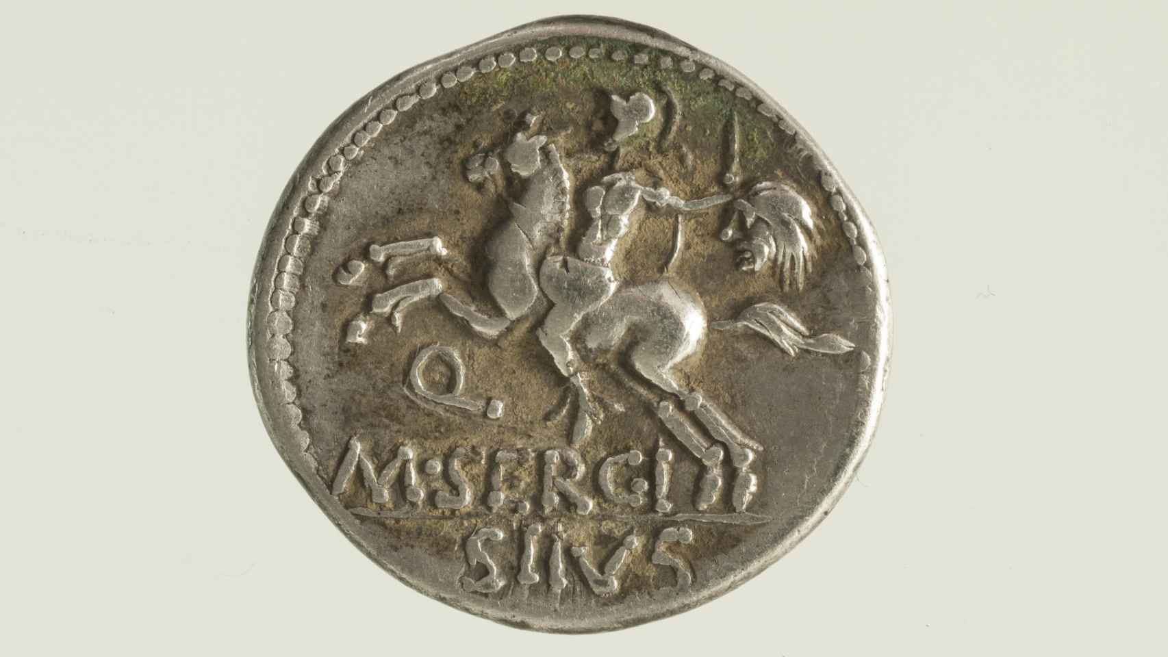 Denario romano (116-115 a.C.)