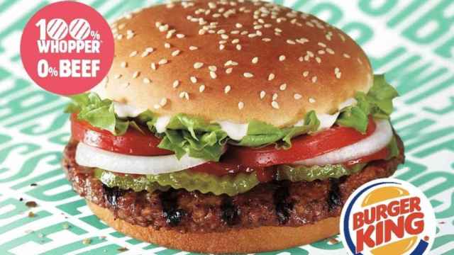 Impossible Whopper, la hamburguesa de Burger King que sabe a carne sin llevarla