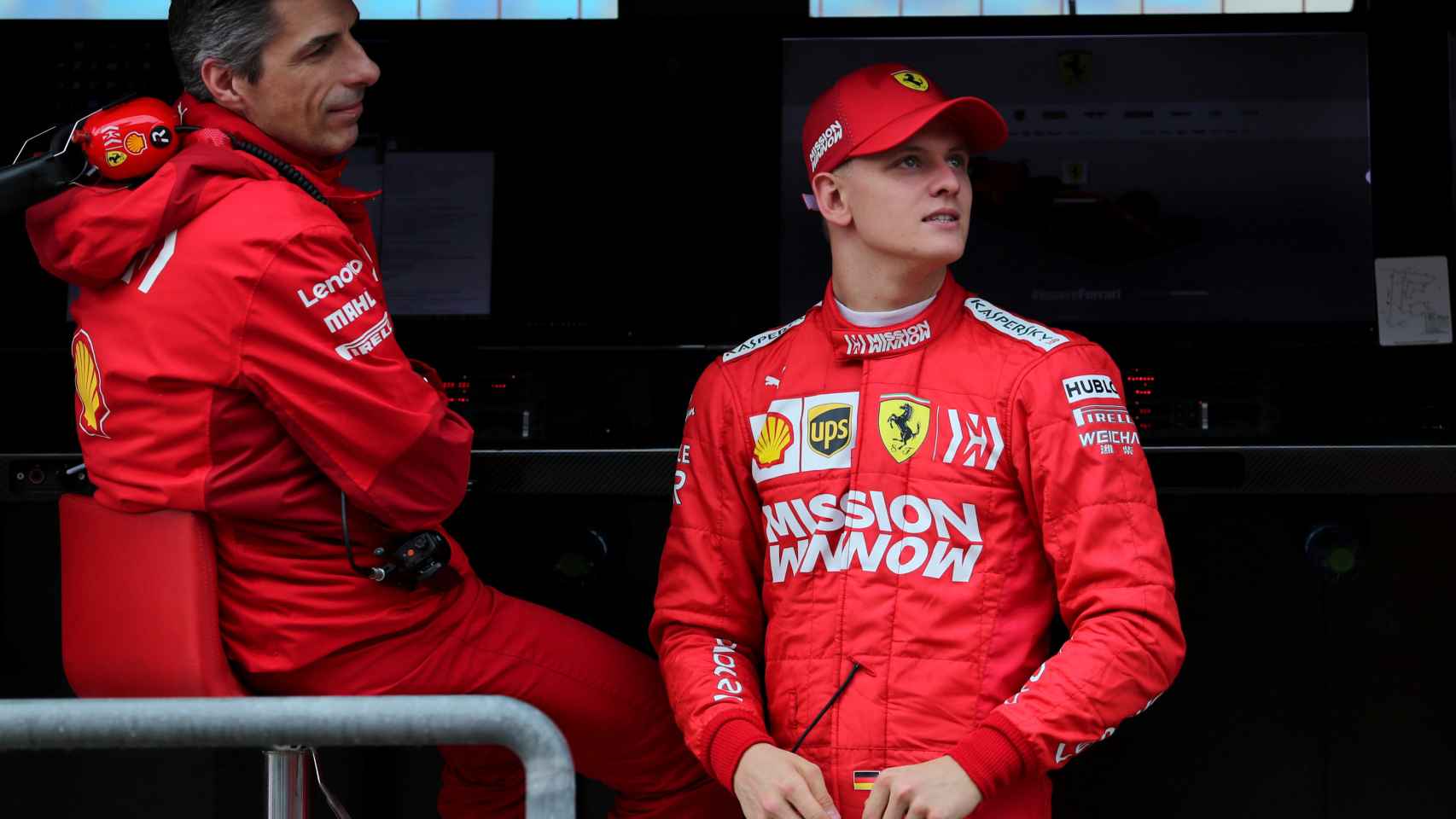 Mick Schumache4 debuta conduciendo un Ferrari F1