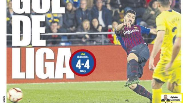 La portada del diario Mundo Deportivo (03/04/2019)