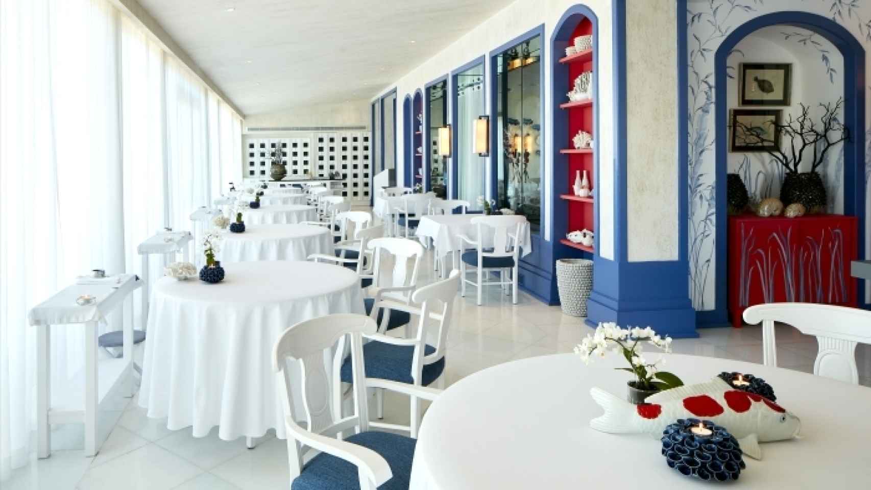 Interior del restaurante Vista