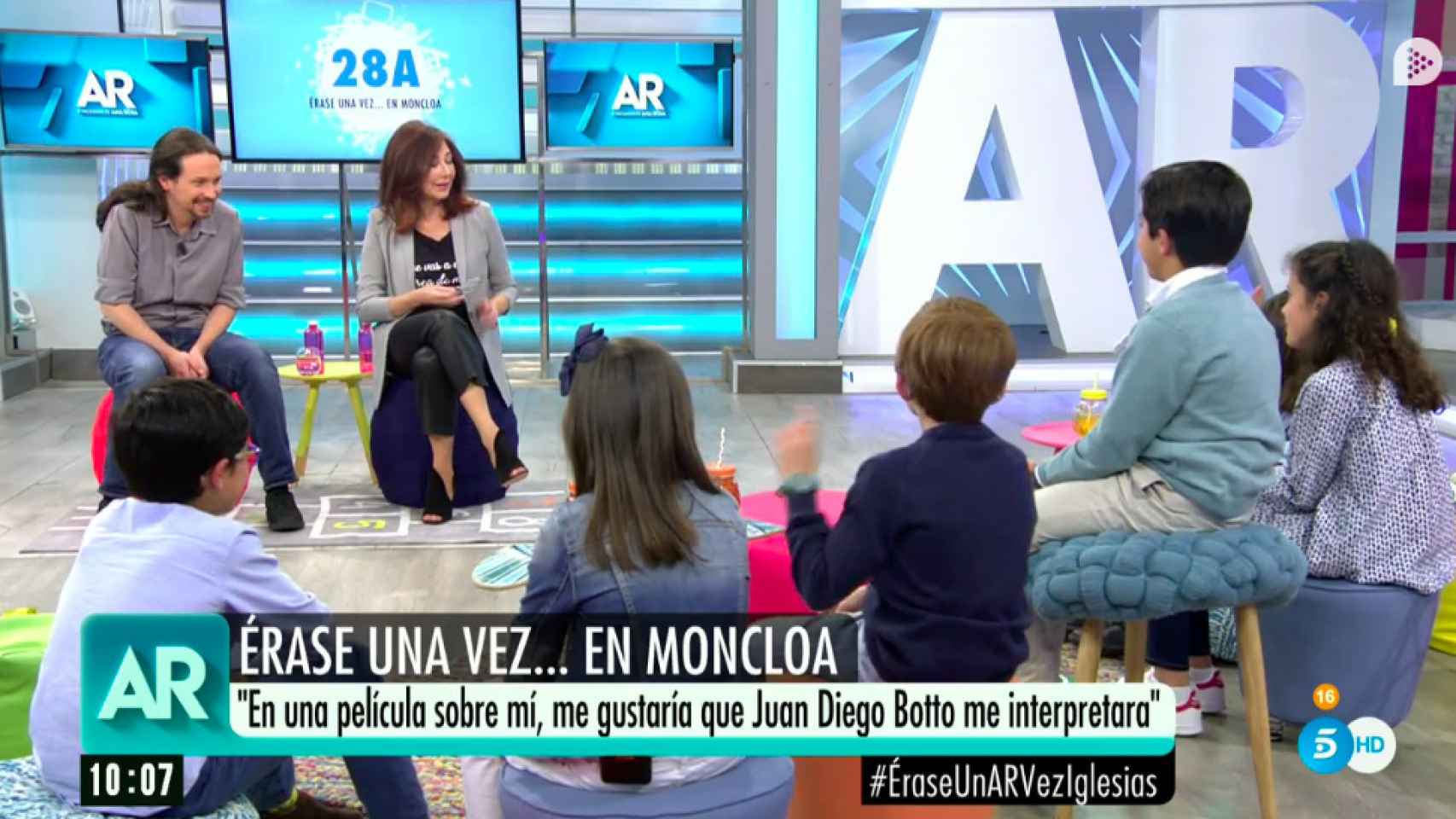 Pablo Iglesias en 'El Programa de Ana Rosa'.