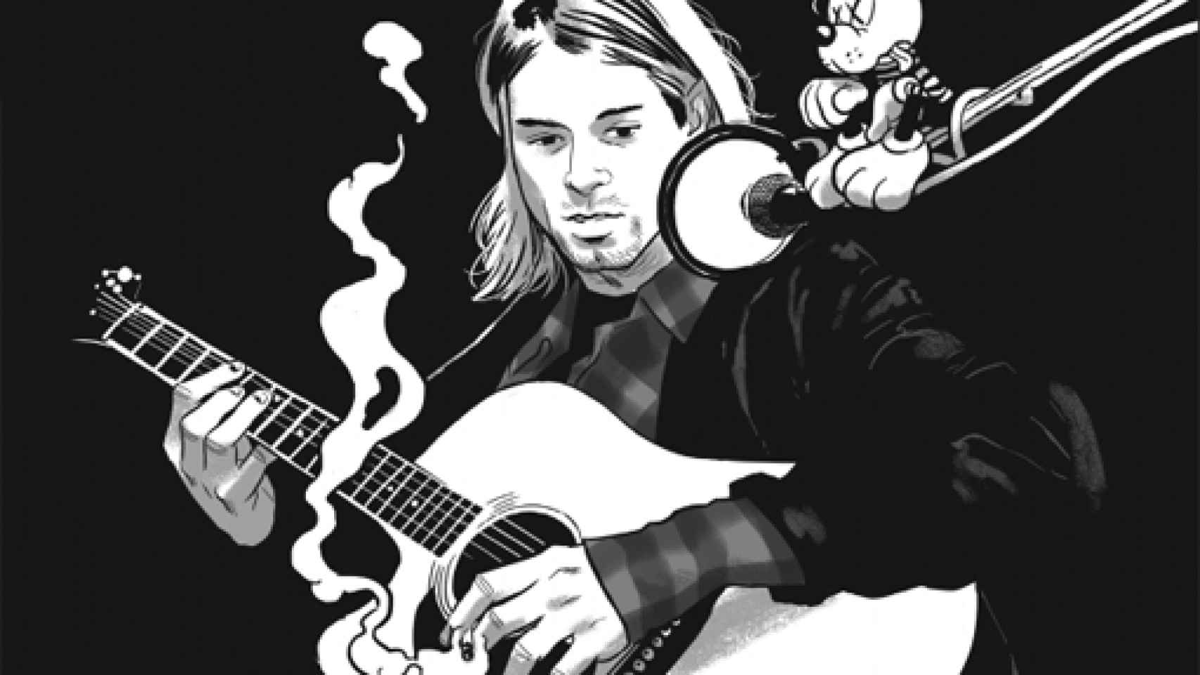 Image: Kurt Cobain: arder antes que apagarse