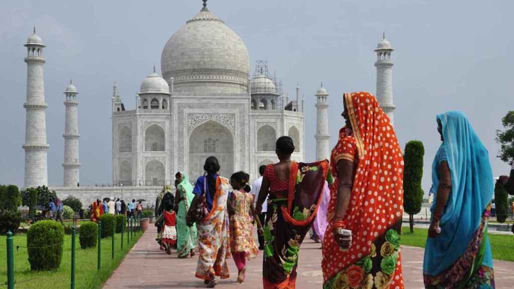 Taj Mahal, en la India.