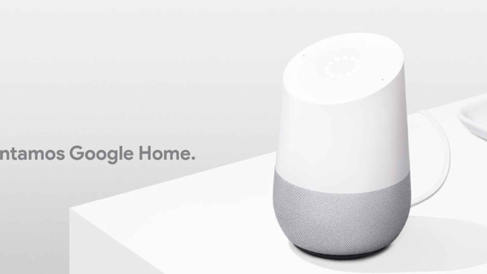 Parlante Inteligente Google Nest Audio Asistente Virtual Ok Google Blanco