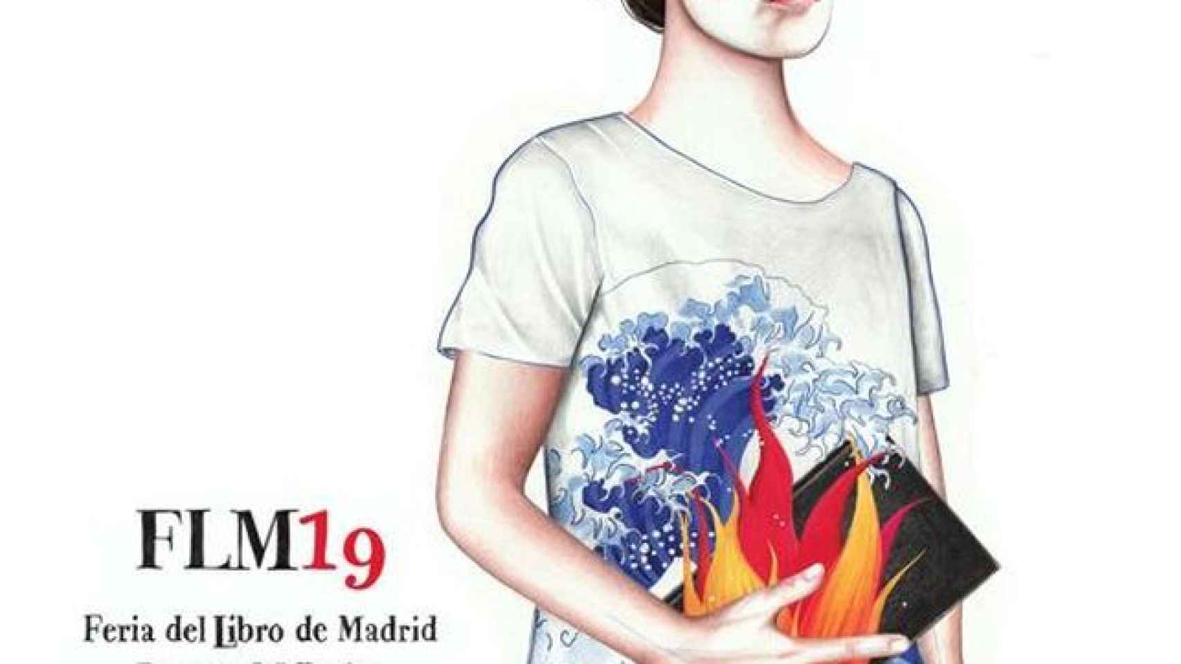 El cartel de la Feria del Libro de Madrid. Sara Morante.