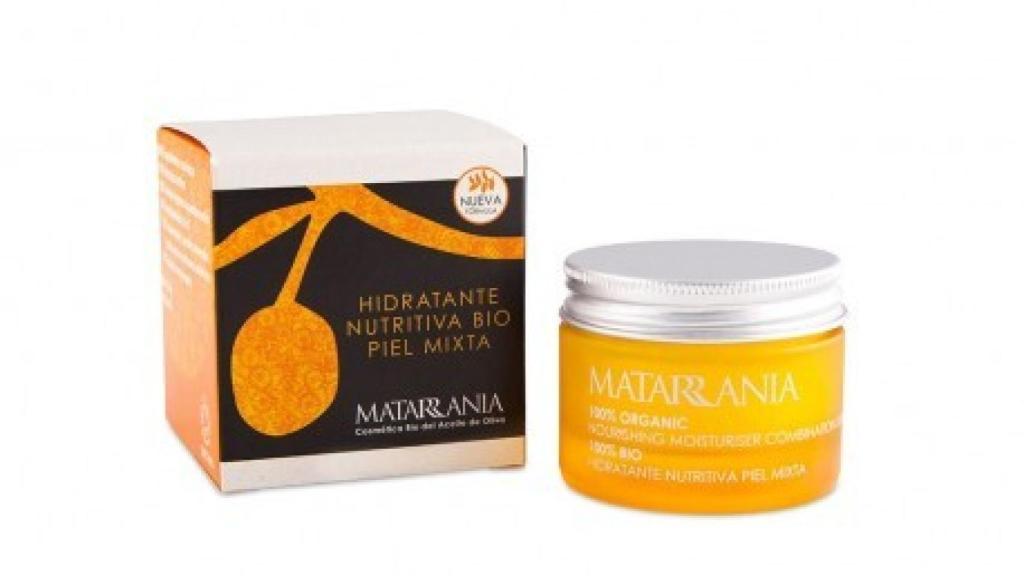 La crema hidratante de la marca Matarrania.