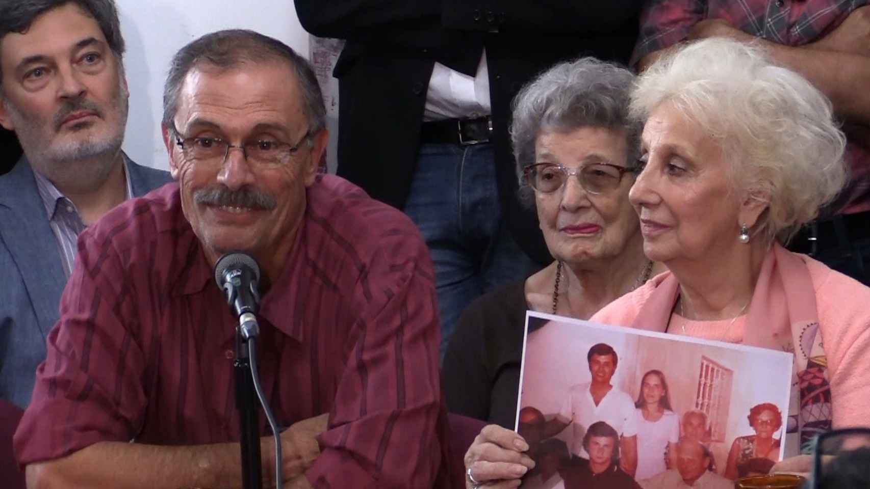 Carlos Alberto Solsona, padre de la nieta restituida y la presidenta de Abuelas de Mayo.