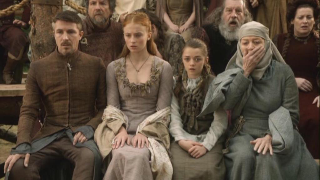 Los personajes en la primera temporada.