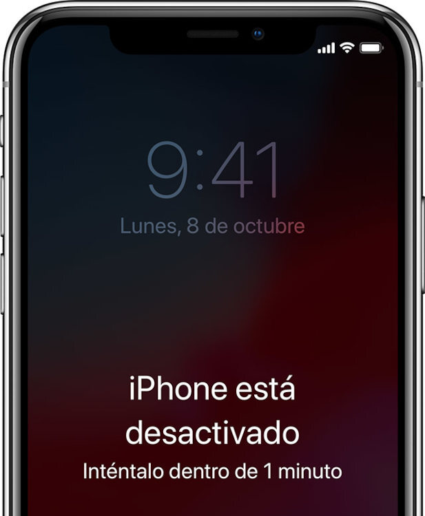 iphone desactivado 1
