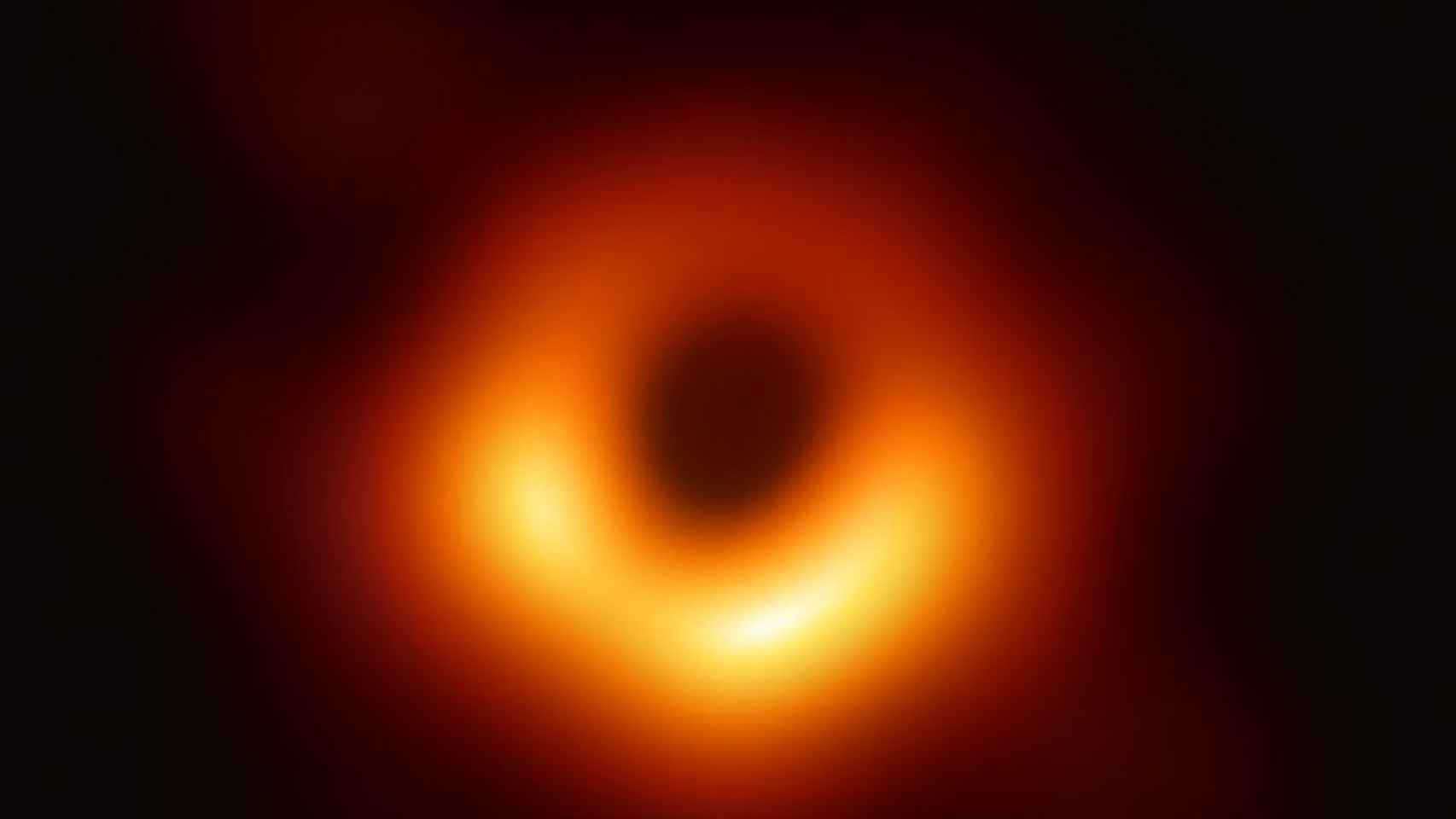 Primera fotografía de un agujero negro.