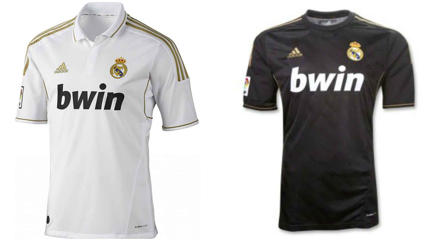 Las equipaciones del Real Madrid en la temporada 2011/2012